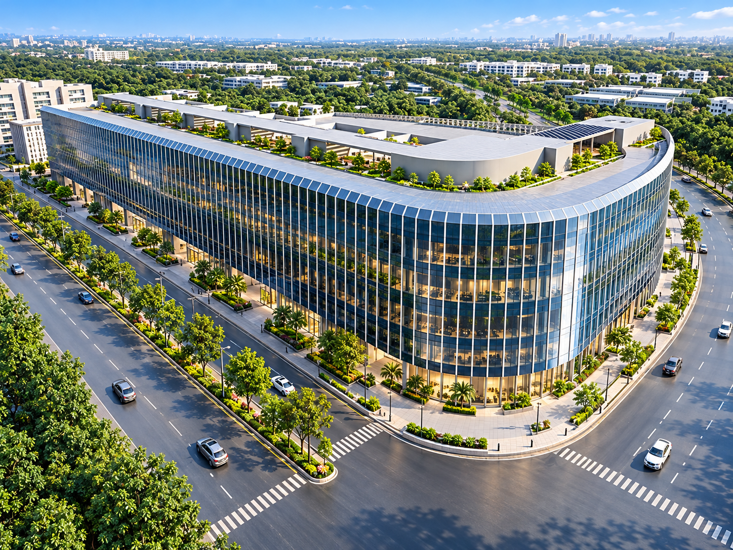 Office campus image supplied for the Kanakia Zillion listing